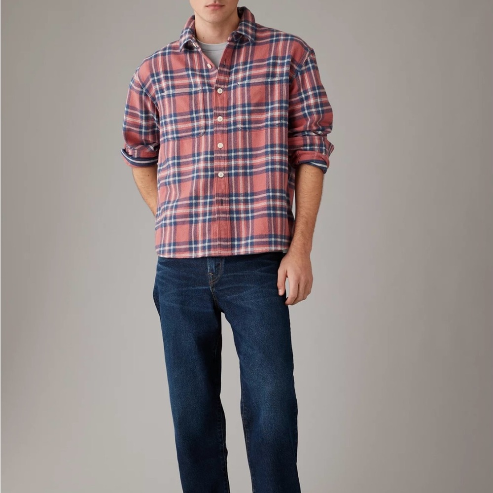 AE easyflex loose jeans men (30x32) deep sea blue